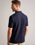 POLENN-Tops-SS Regular Textured Half-Zip- Ted Baker Romania